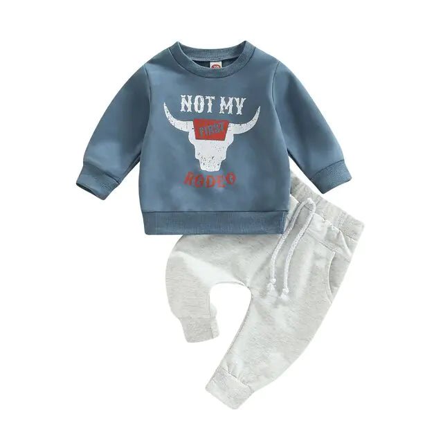 Kids Long Sleeve Sweatshirt - Blue - Infants planet