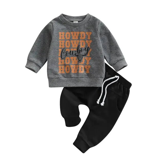 Kids Long Sleeve Sweatshirt - Black - Infants planet