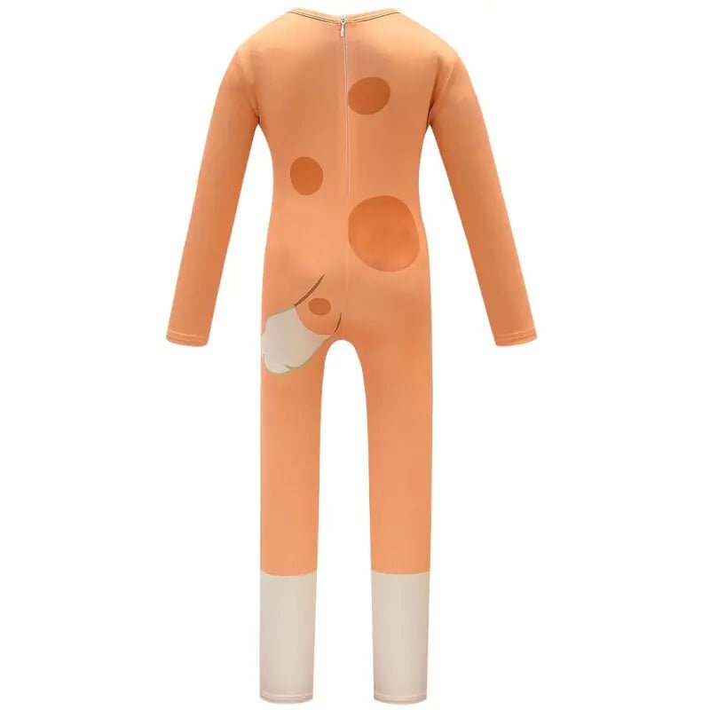 Kids Lovely Blueying Bingoed Costume - Orange Mask Gloves - Infants planet