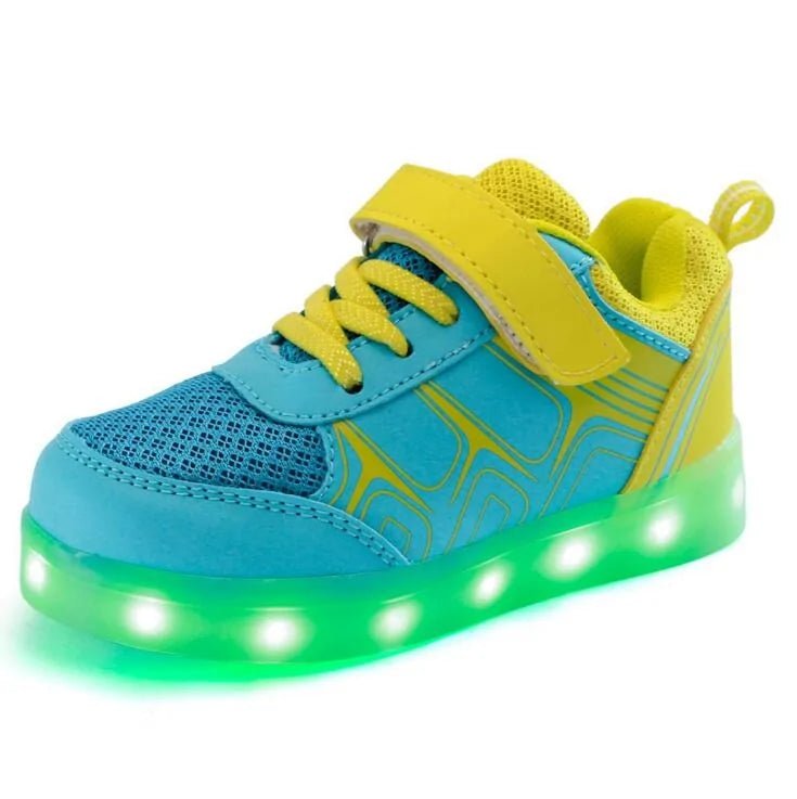 Kids Luminous Shoes - Yellow - Infants planet