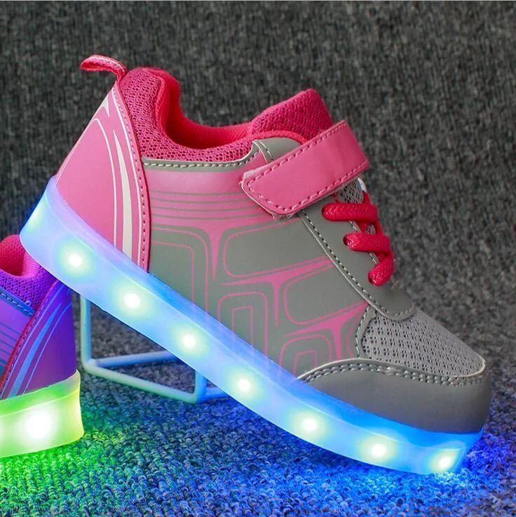 Kids Luminous Shoes - Yellow - Infants planet