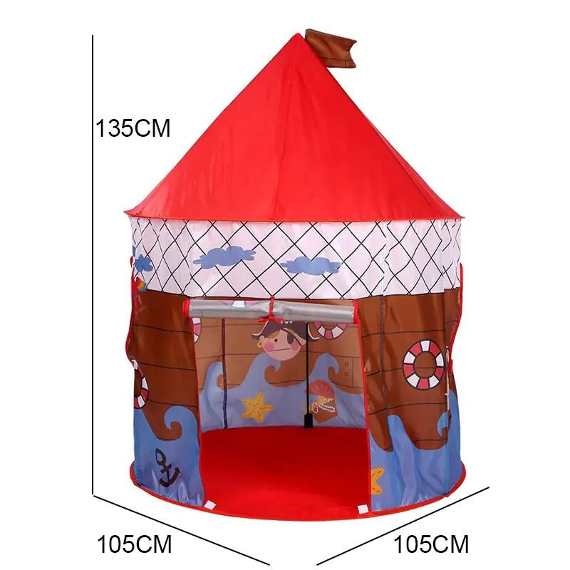 Kids Play Tent - Red Island - Infants planet