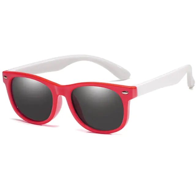 Kids Round Polarized Sunglasses - Pink Green - Infants planet