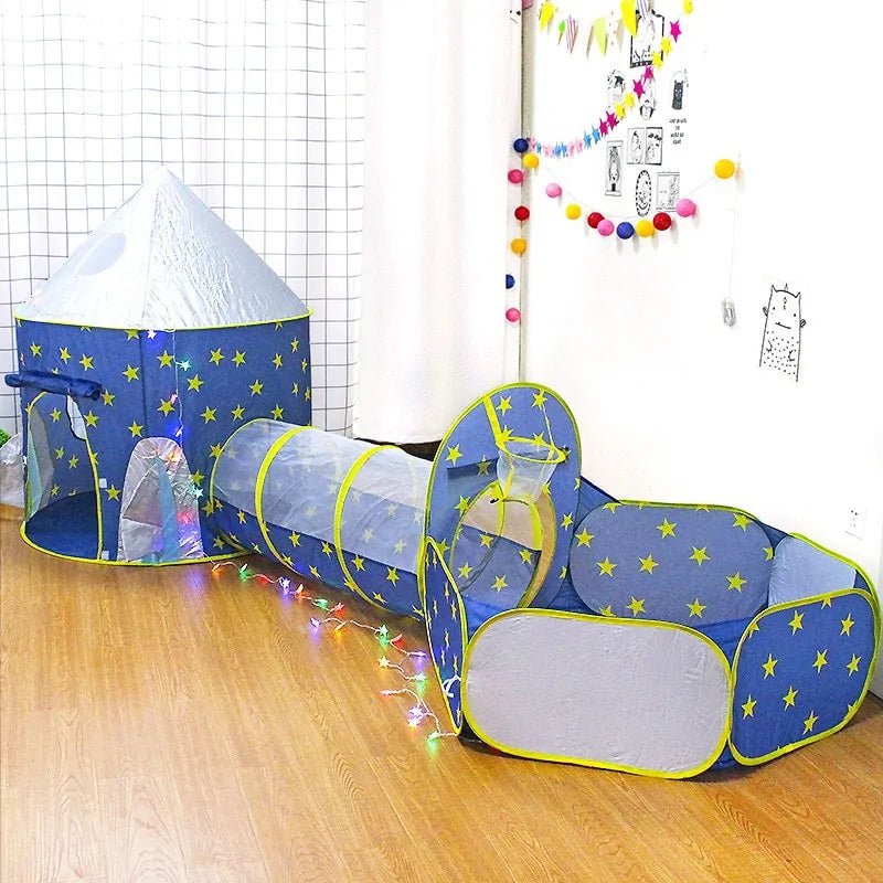 Kids Tent House Play Tunnel - None - Infants planet