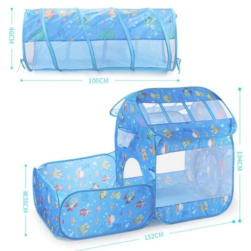 Kids Tent House Play Tunnel - None - Infants planet