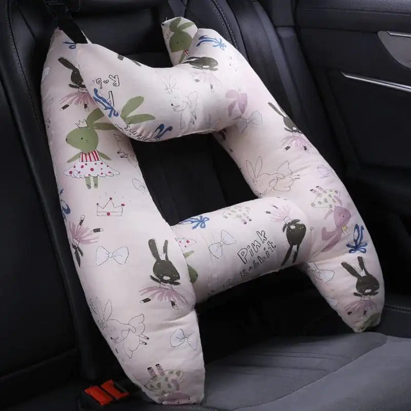 Kids Travel Pillow - Blue Dinosaur - Infants planet