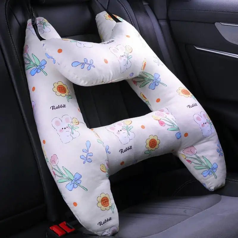 Kids Travel Pillow - Blue Dinosaur - Infants planet