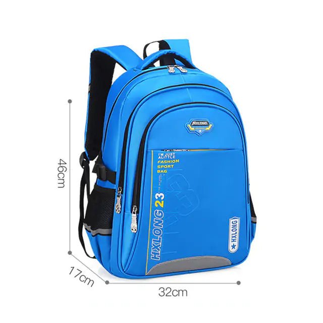 Kids Waterproof Backpack - Large Sky Blue - Infants planet
