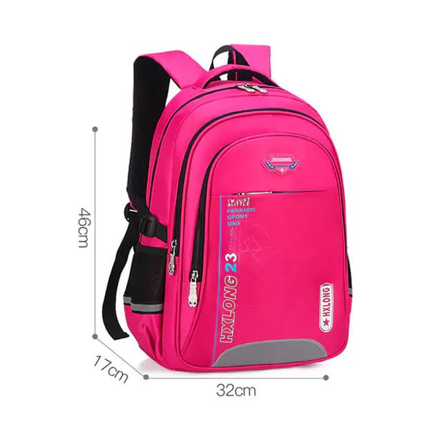 Kids Waterproof Backpack - Large Rose Red - Infants planet