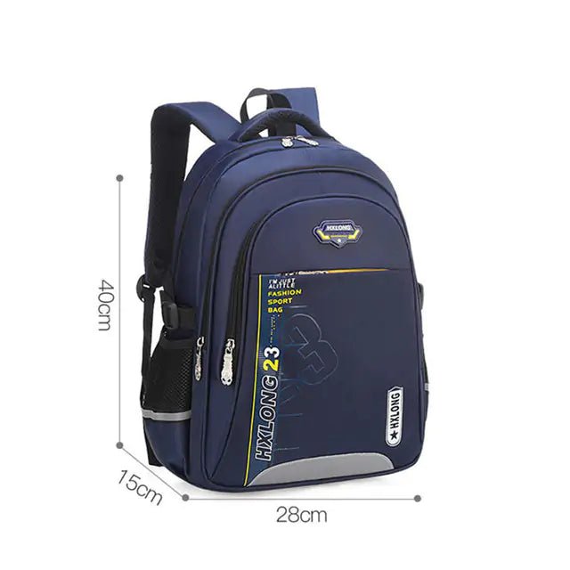 Kids Waterproof Backpack - Small Dark Blue - Infants planet