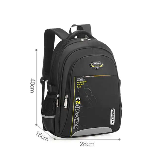 Kids Waterproof Backpack - Small Black - Infants planet