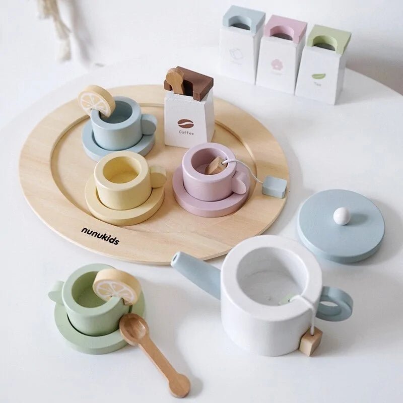 Kids Wooden Pretend Play Sets - Cake - Infants planet