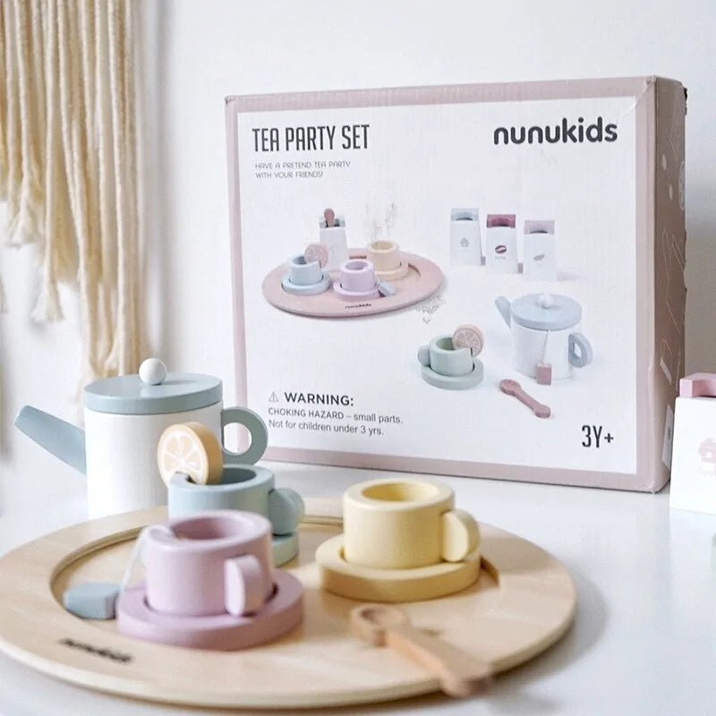 Kids Wooden Pretend Play Sets - Cake - Infants planet