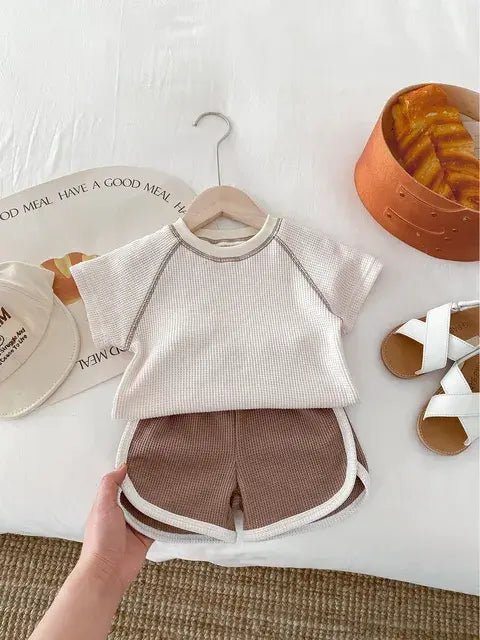 Korean Toddler Baby Pure Cotton Clothes - 1 - Infants planet