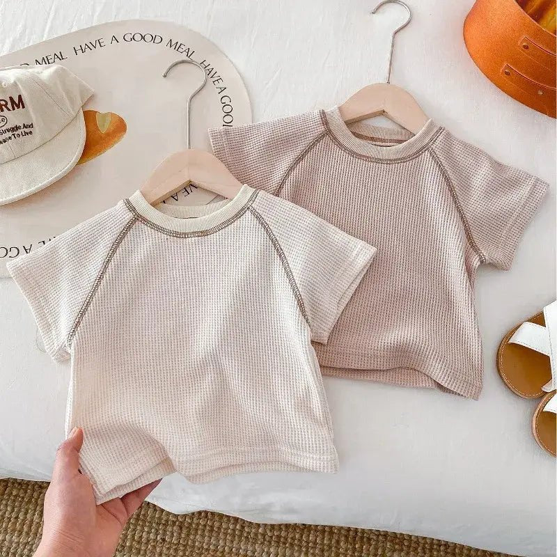 Korean Toddler Baby Pure Cotton Clothes - 2 - Infants planet