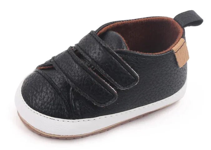 Little Steps Velcro Walkers - Black - Infants planet