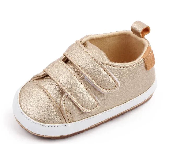 Little Steps Velcro Walkers - Gold - Infants planet