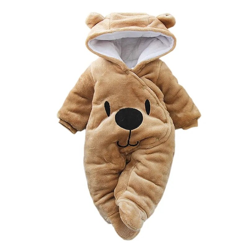 LZH Baby Winter Overall Long Sleeve Infant Clothing - Red - Infants planet