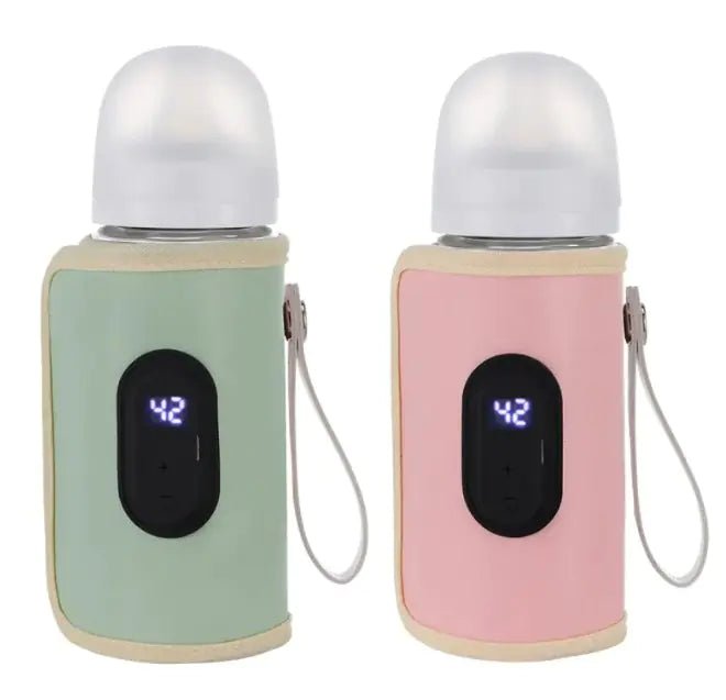 Milk Bottle Insulation Cover - Pink - Infants planet