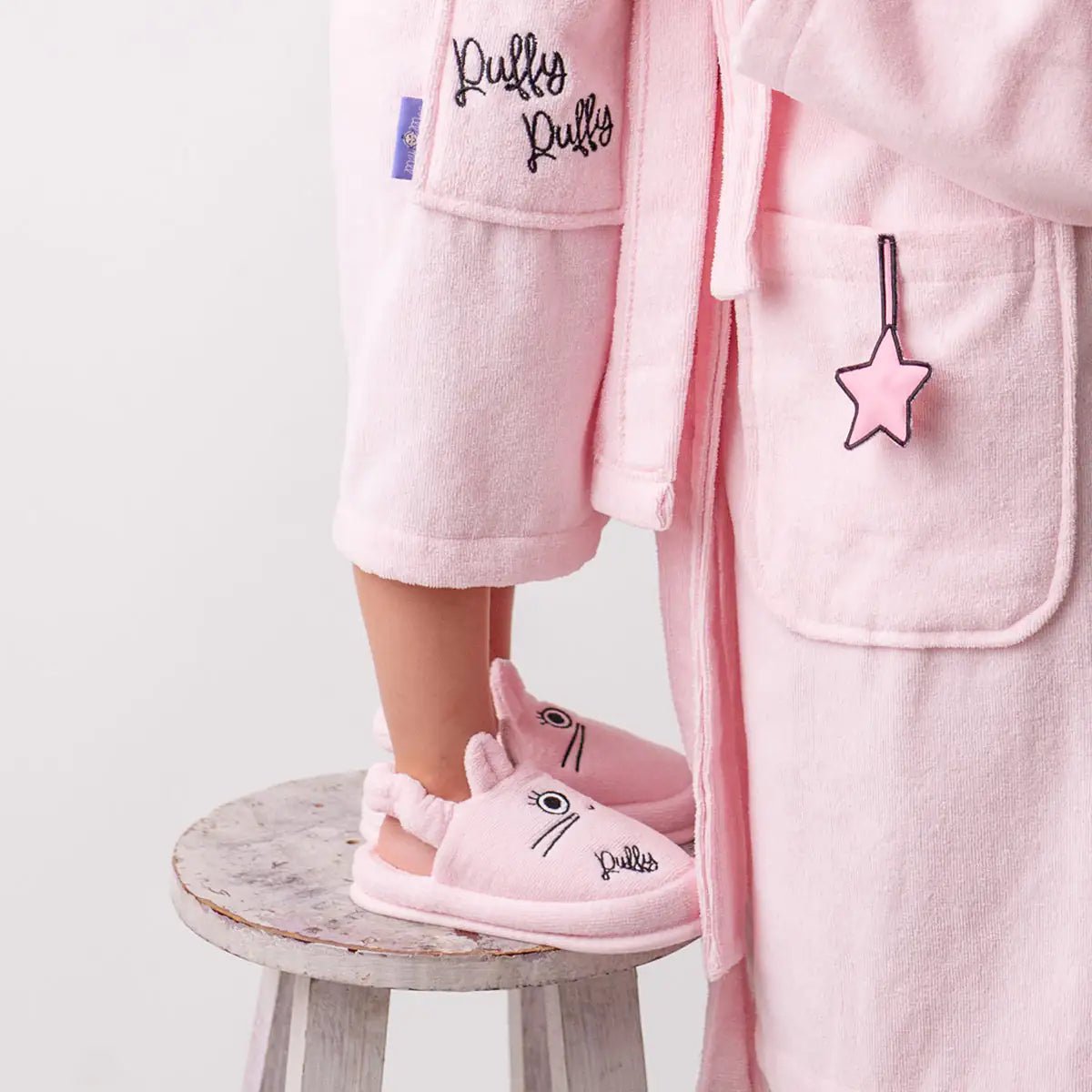 Milk&Moo Chancin Rabbit Toddler Slippers - Pink - Infants planet