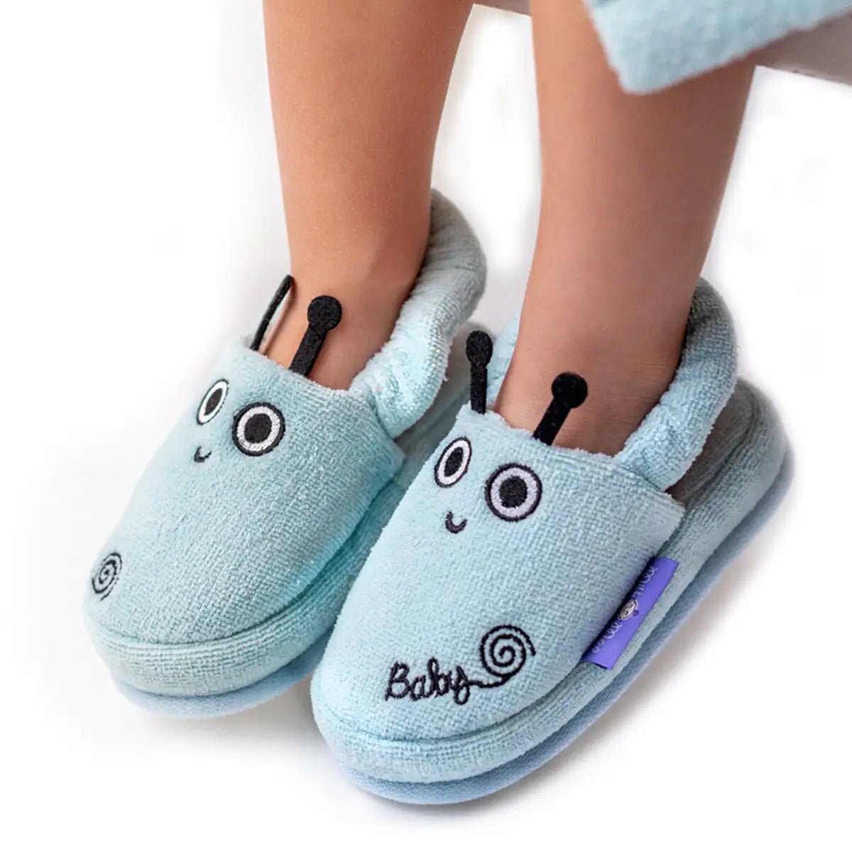 Milk&Moo Sangaloz Toddler Slippers - Blue - Infants planet