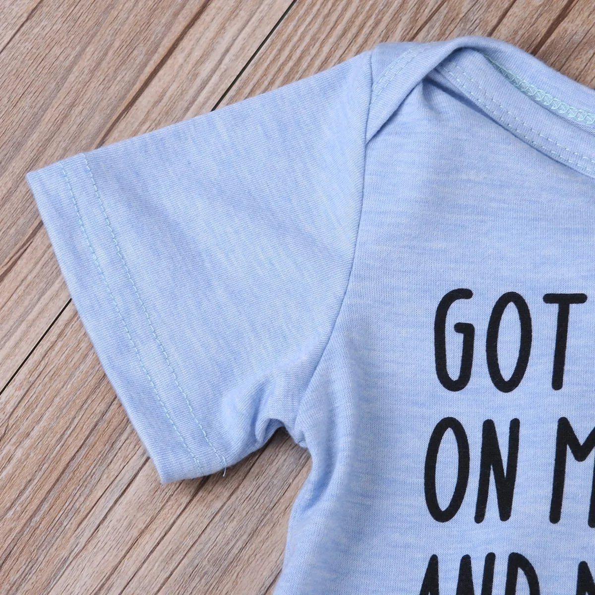 Mommy Short Sleeve For Babies - Blue - Infants planet