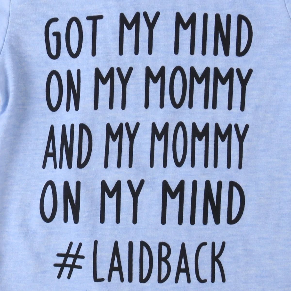 Mommy Short Sleeve For Babies - Blue - Infants planet