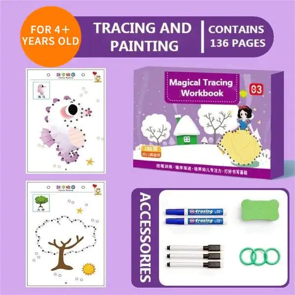 Montessori Kids Educational Drawing Toy - Compre 1 - Infants planet