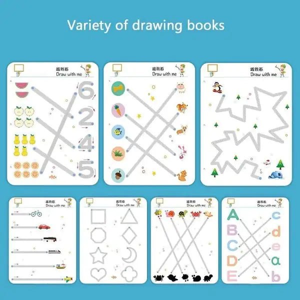 Montessori Kids Educational Drawing Toy - Compre 1 - Infants planet