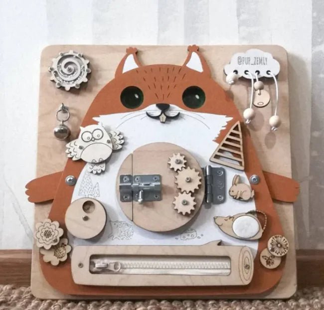 Montessori Lock Box - Cat - Infants planet