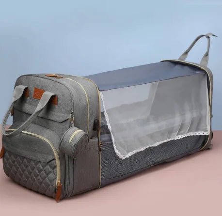 Multi - function Mommy Bag - Dark Blue - Infants planet