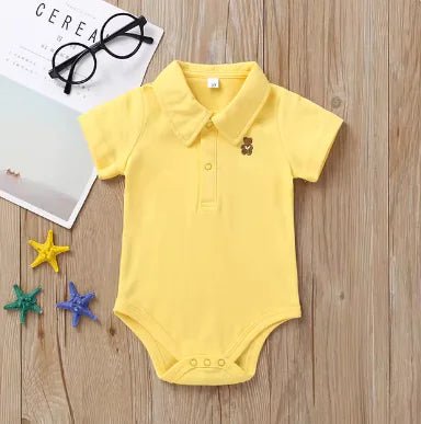 Newborn Baby Boy Romper - Blue - Infants planet