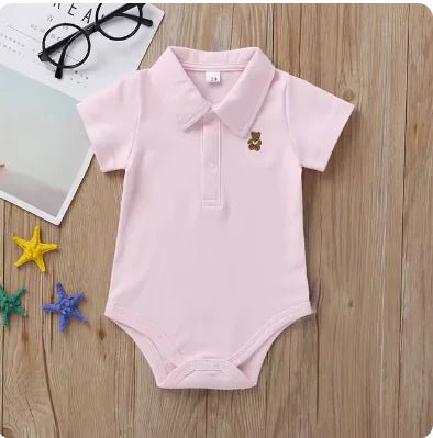 Newborn Baby Boy Romper - Pink - Infants planet
