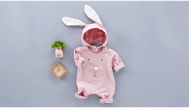 Newborn Cute Cotton Onesie - Pink - Infants planet