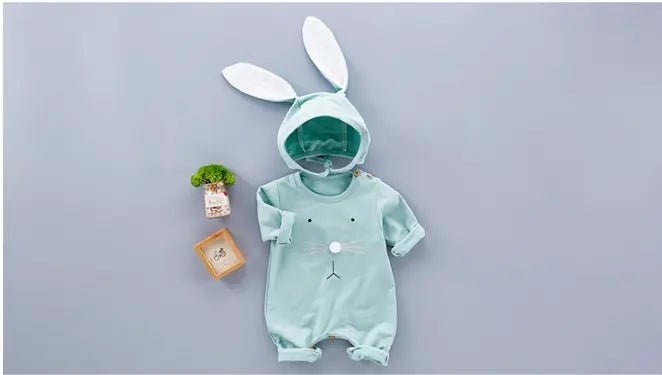 Newborn Cute Cotton Onesie - Green - Infants planet