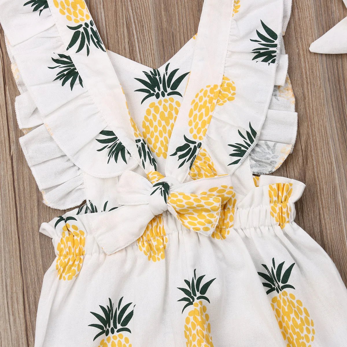 Newborn Pineapple Print Romper Set - as the picture - Infants planet