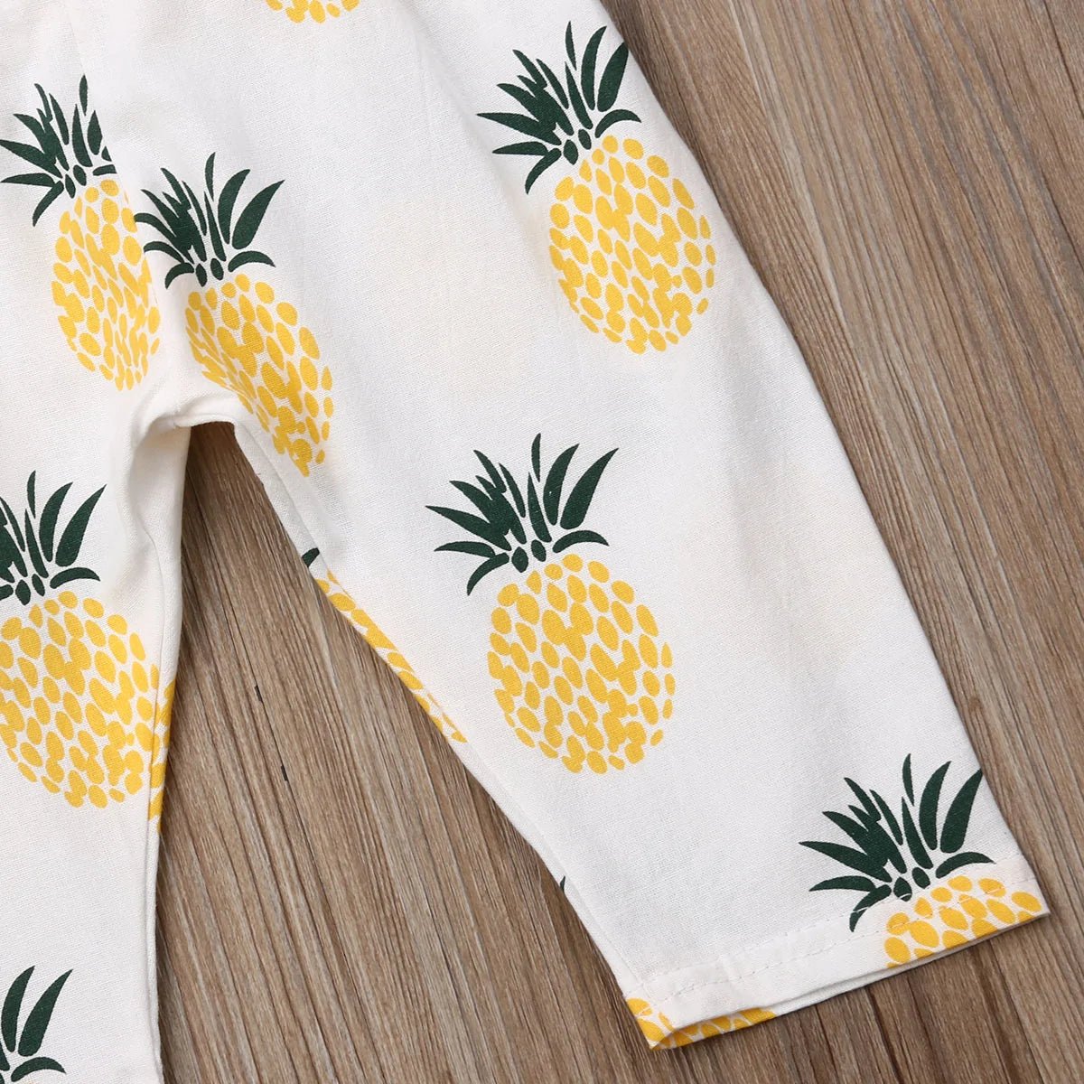 Newborn Pineapple Print Romper Set - as the picture - Infants planet
