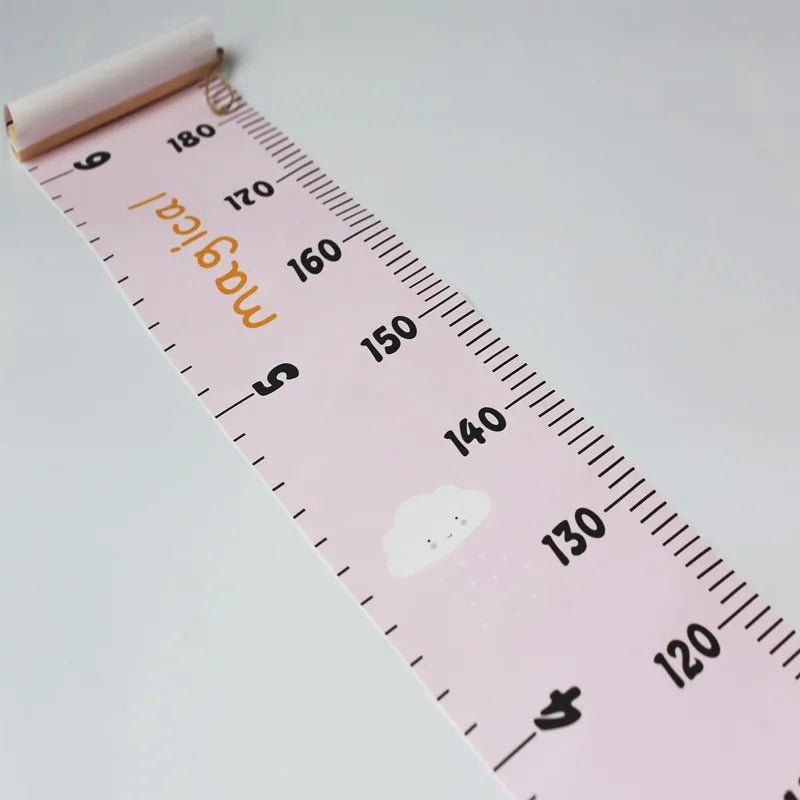 Nordic Style Kids Height Ruler - Cloud Inch - Infants planet