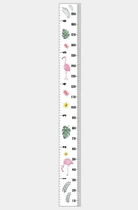 Nordic Style Kids Height Ruler - Flamingo - Infants planet