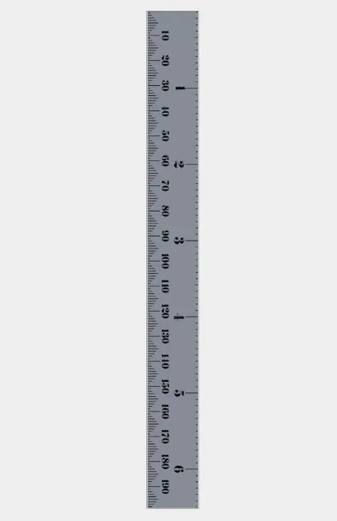 Nordic Style Kids Height Ruler - Gray - Infants planet