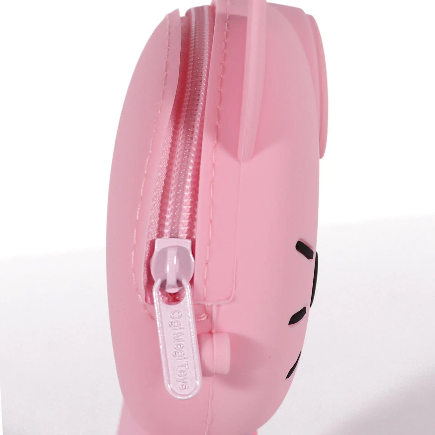 Ogi Mogi Toys Silicone Pink Cat Shoulder Bag - Pink - Infants planet