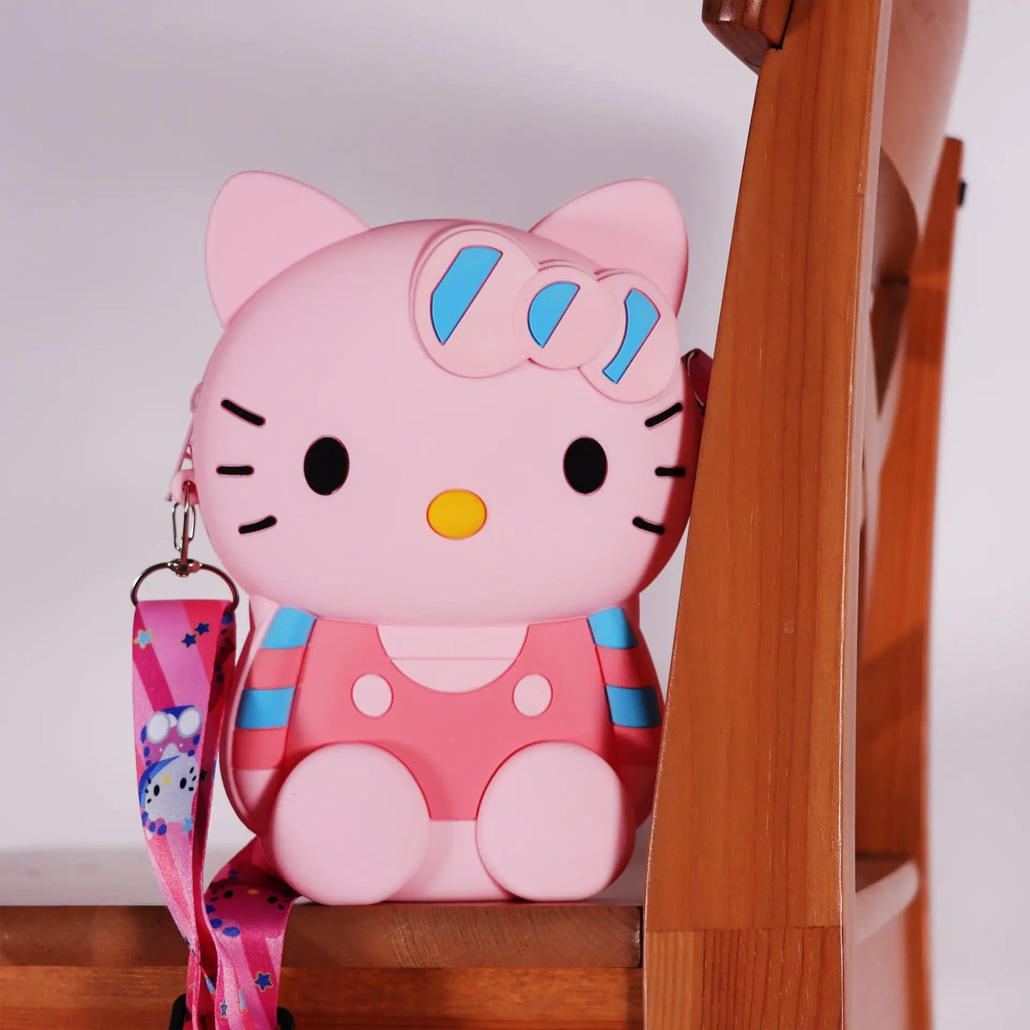 Ogi Mogi Toys Silicone Pink Cat Shoulder Bag - Pink - Infants planet