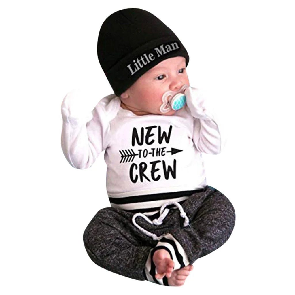 Outfits Kids Clothes Casual Pants - Black - Infants planet