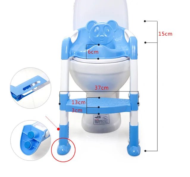 Potty Training Ladder Seat Babies & Toddlers - Pink - Infants planet