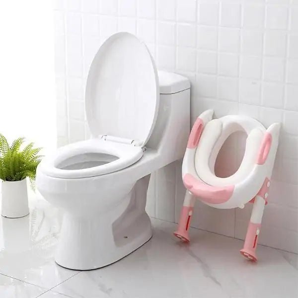 Potty Training Ladder Seat Babies & Toddlers - Pink - Infants planet