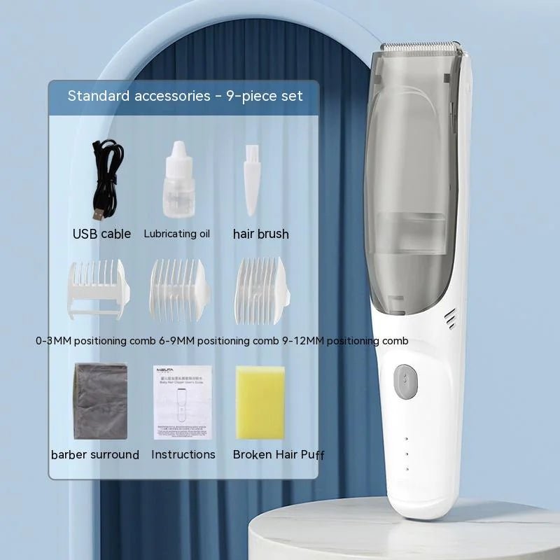 Rechargeable Baby Hair Clippers - YYT 701 Dual Motor Blue - Infants planet