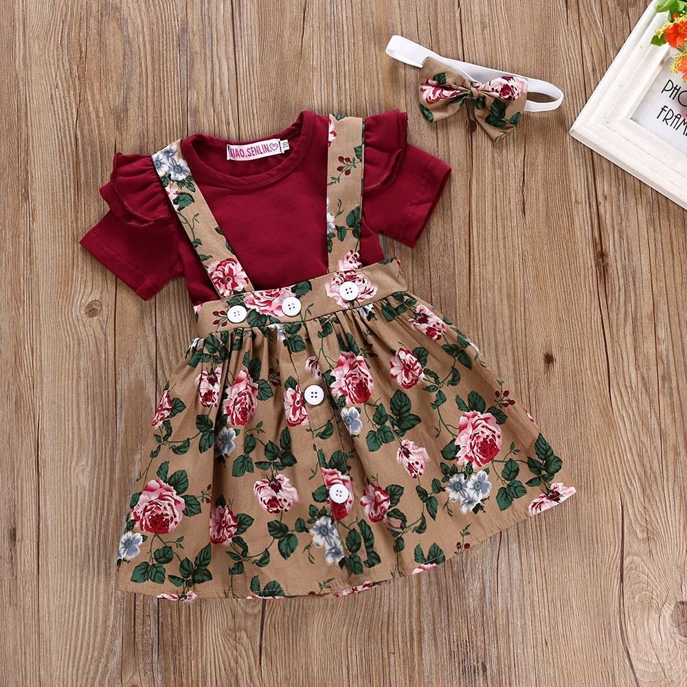 Romper Strap Dress Set - 70 - Infants planet