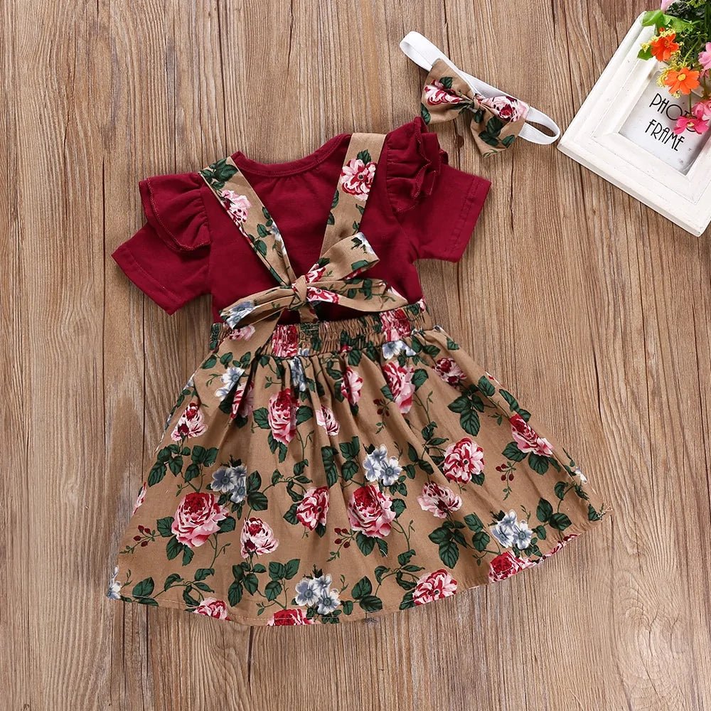 Romper Strap Dress Set - 70 - Infants planet