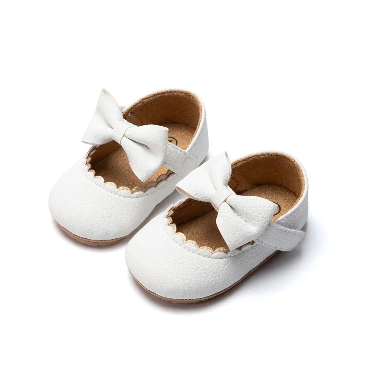 Rubber Mary Janes - White - Infants planet