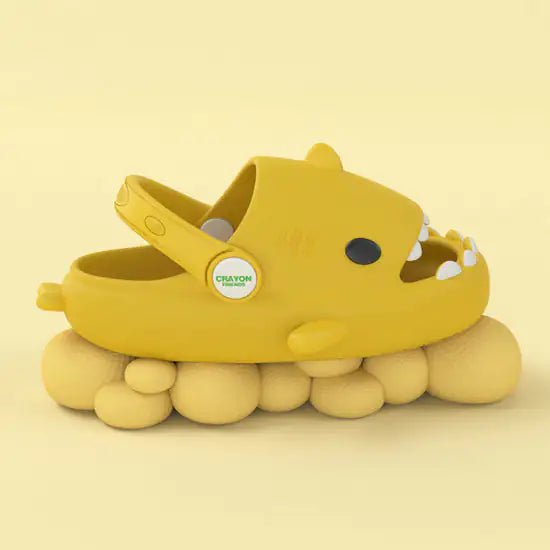 Shark Slides Sport Mode (Kids) - Lemon - Infants planet